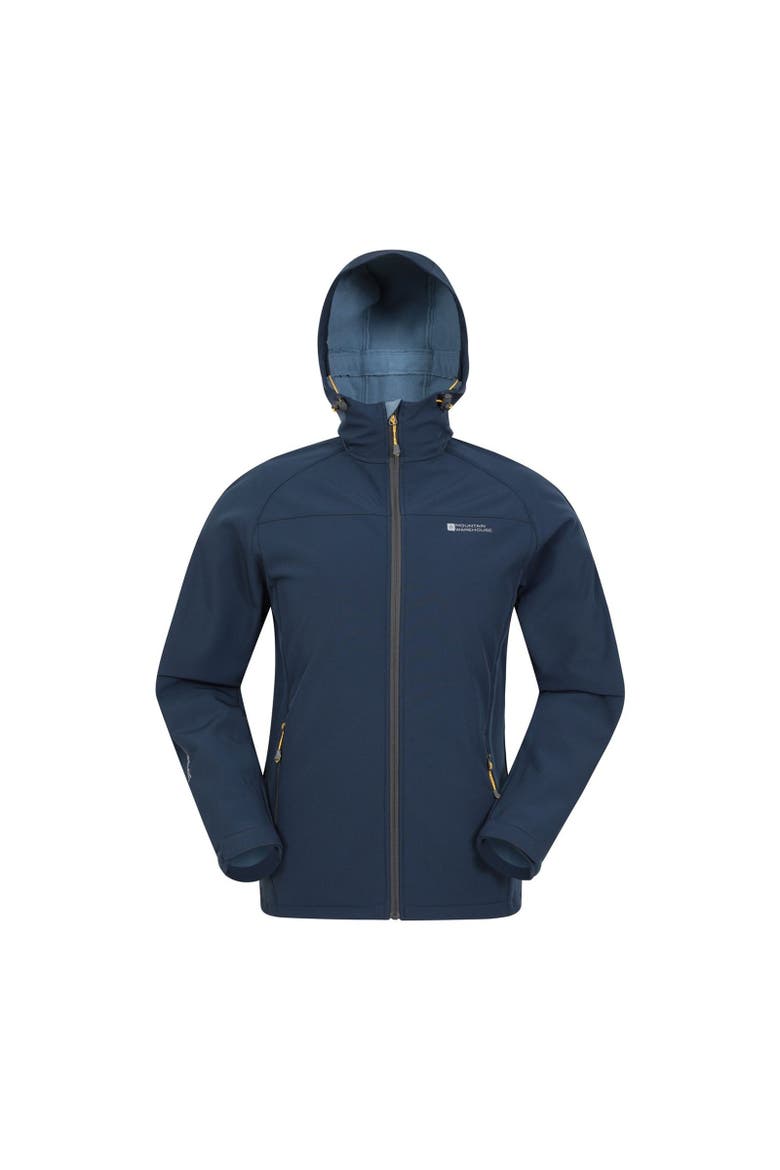 Exodus Waterproof Soft Shell Jacket, Main, color, Blue