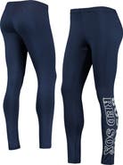 G-III 4HER BY CARL BANKS Women's G-III 4Her by Carl Banks Navy Boston Red Sox Stadium Lightweight Leggings