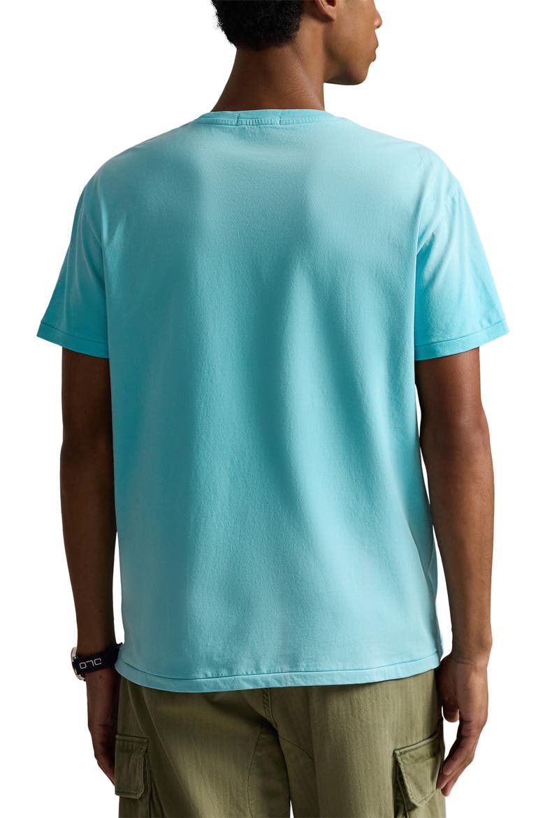 Classic Fit Polo Bear Graphic T-Shirt, Alternate, color, PERFECT TURQUOISE- SUMMER BEAR