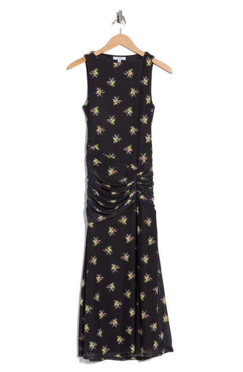 Loren Floral Print Sleeveless Dress