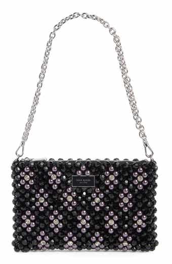 Kate Spade New York Purl Flower Beaded Mini Shoulder Bag