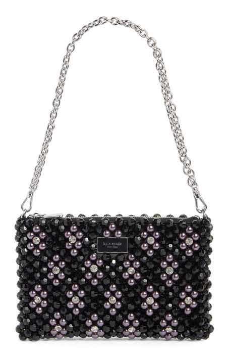 Kate Spade New York Purl Flower Beaded Mini Shoulder Bag