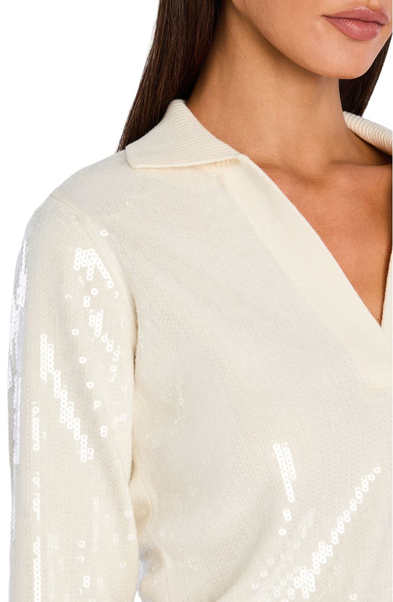 Retrofête Shaelynn Sequin Knit Shirt, Alternate, color, 