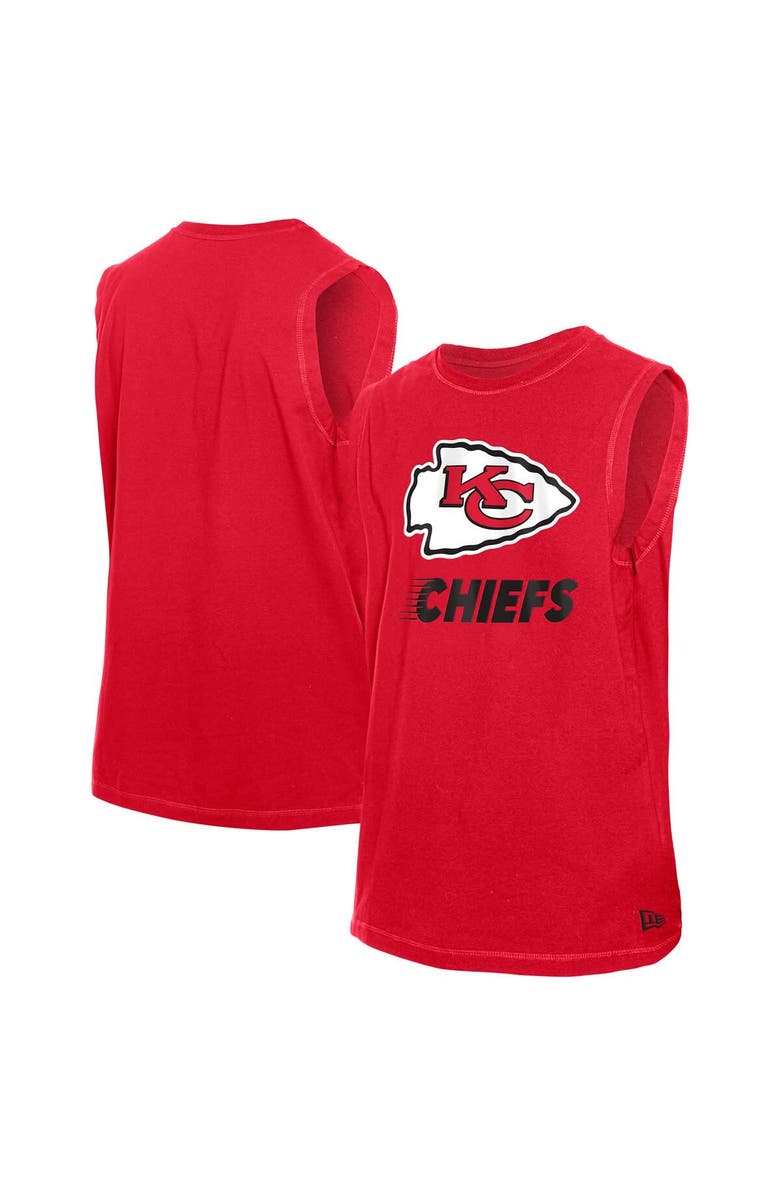 New Era Men's New Era  Red Kansas City Chiefs Leisure Collection Tank Top, Main, color, Red