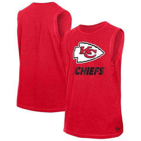 Men's New Era  Red Kansas City Chiefs Leisure Collection Tank Top