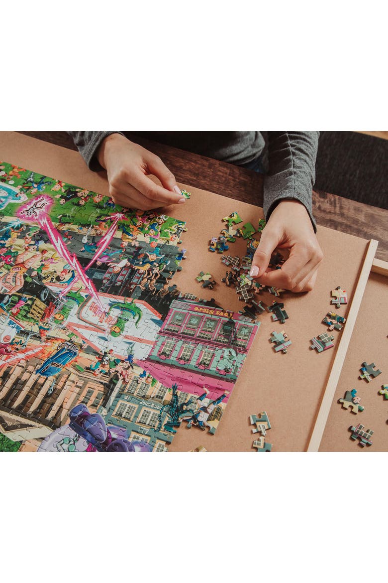 Alien Attack Sci-Fi Classics 1000-Piece Jigsaw Puzzle, Alternate, color, Multi-Color