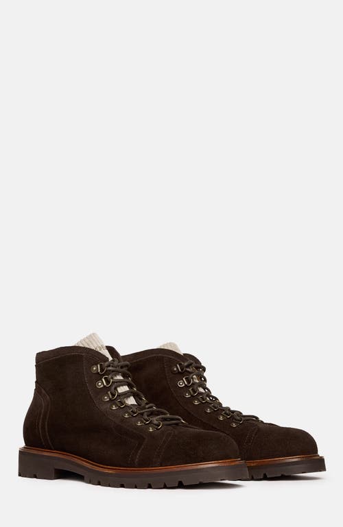 Scarosso Theodore Mocha Suede In Brown