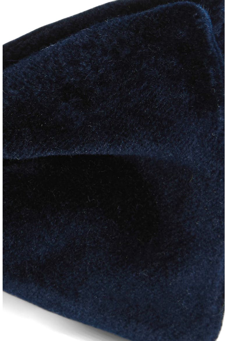 Pre-Tied Cotton Velveteen Bow Tie, Alternate, color, NEW NAVY