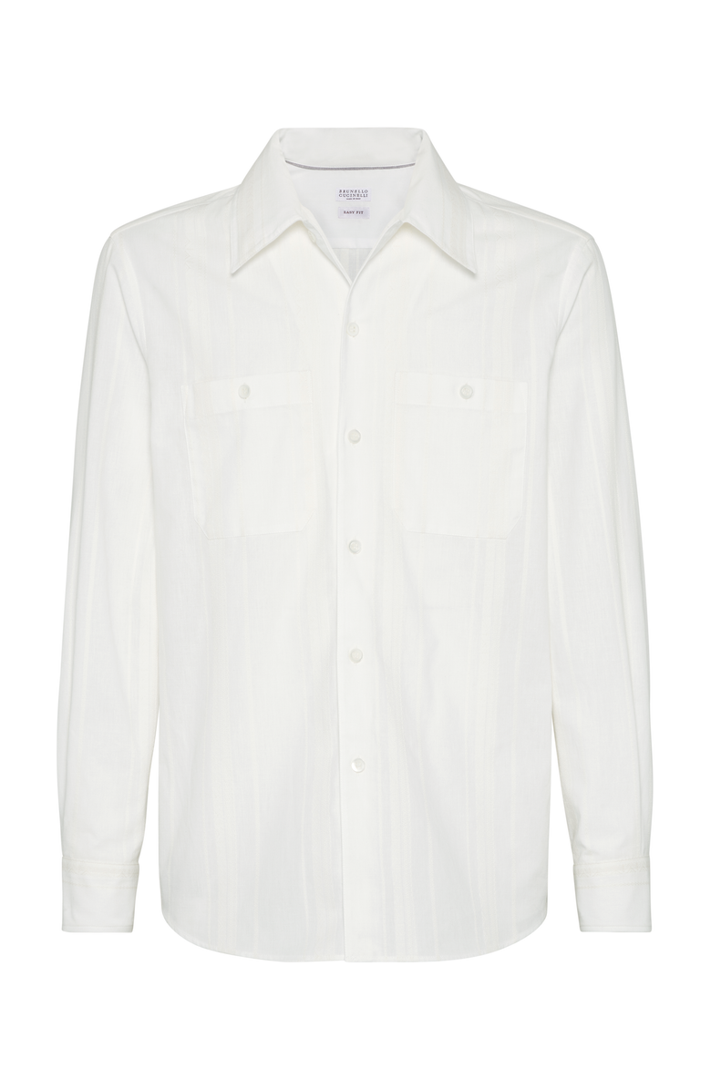 Brunello Cucinelli Shirt with chest pockets, Main, color, 