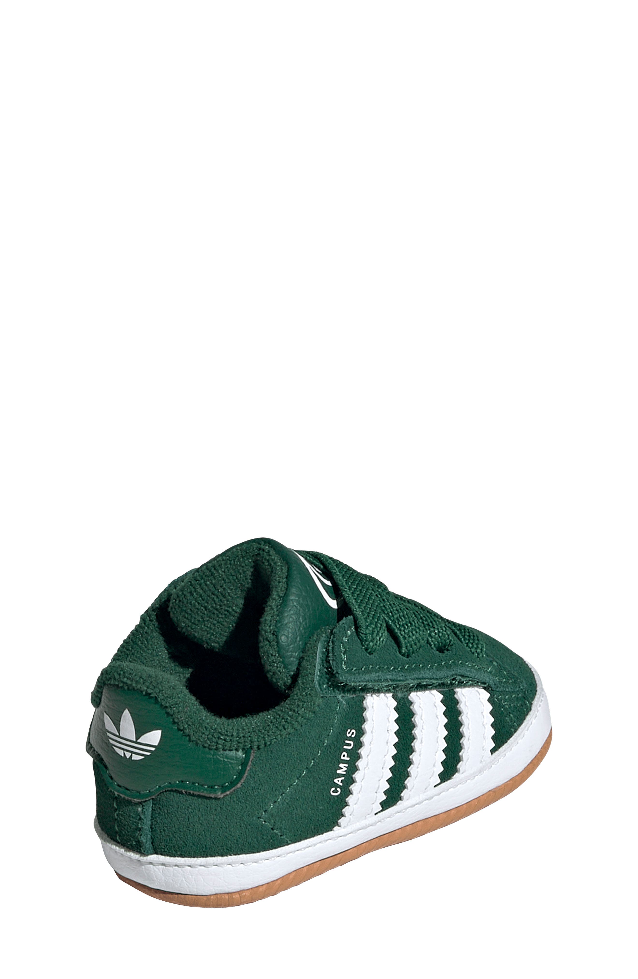 adidas Campus 00s Crib Shoe, Alternate, color, Dark Green/ White/ Gum