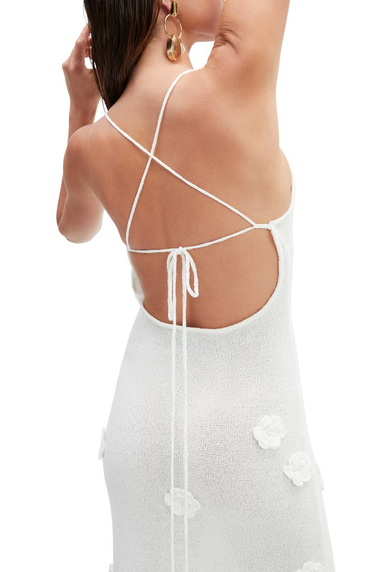 Brody Knit Halter Dress, Alternate, color, IVORY