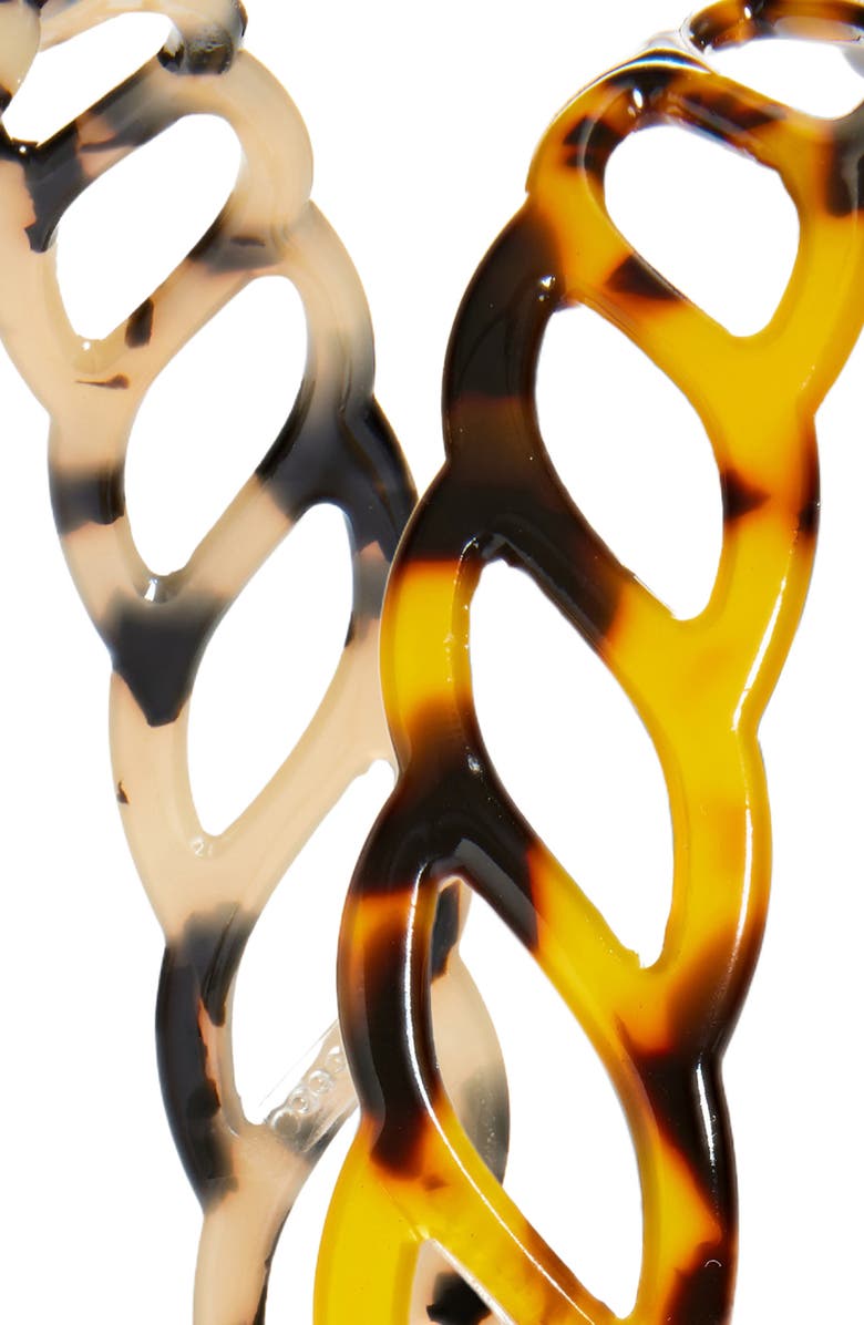 Tasha Assorted 2-Pack Headbands, Alternate, color, Tortoise/ Milk Tortoise