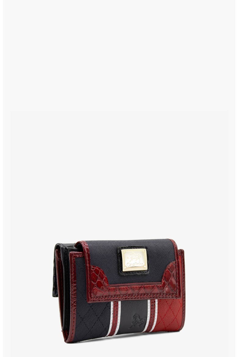 Prestige Wallet 203, Alternate, color, Navy / White / Red