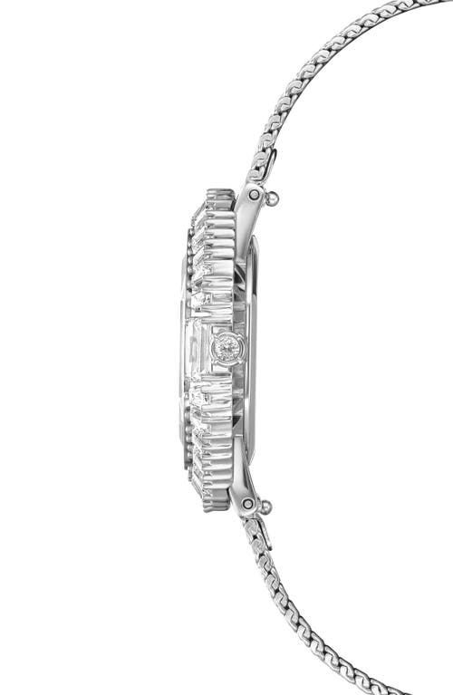 Swarovski Matrix Octagon Mesh Strap Watch, 30mm X 25mm In Silver