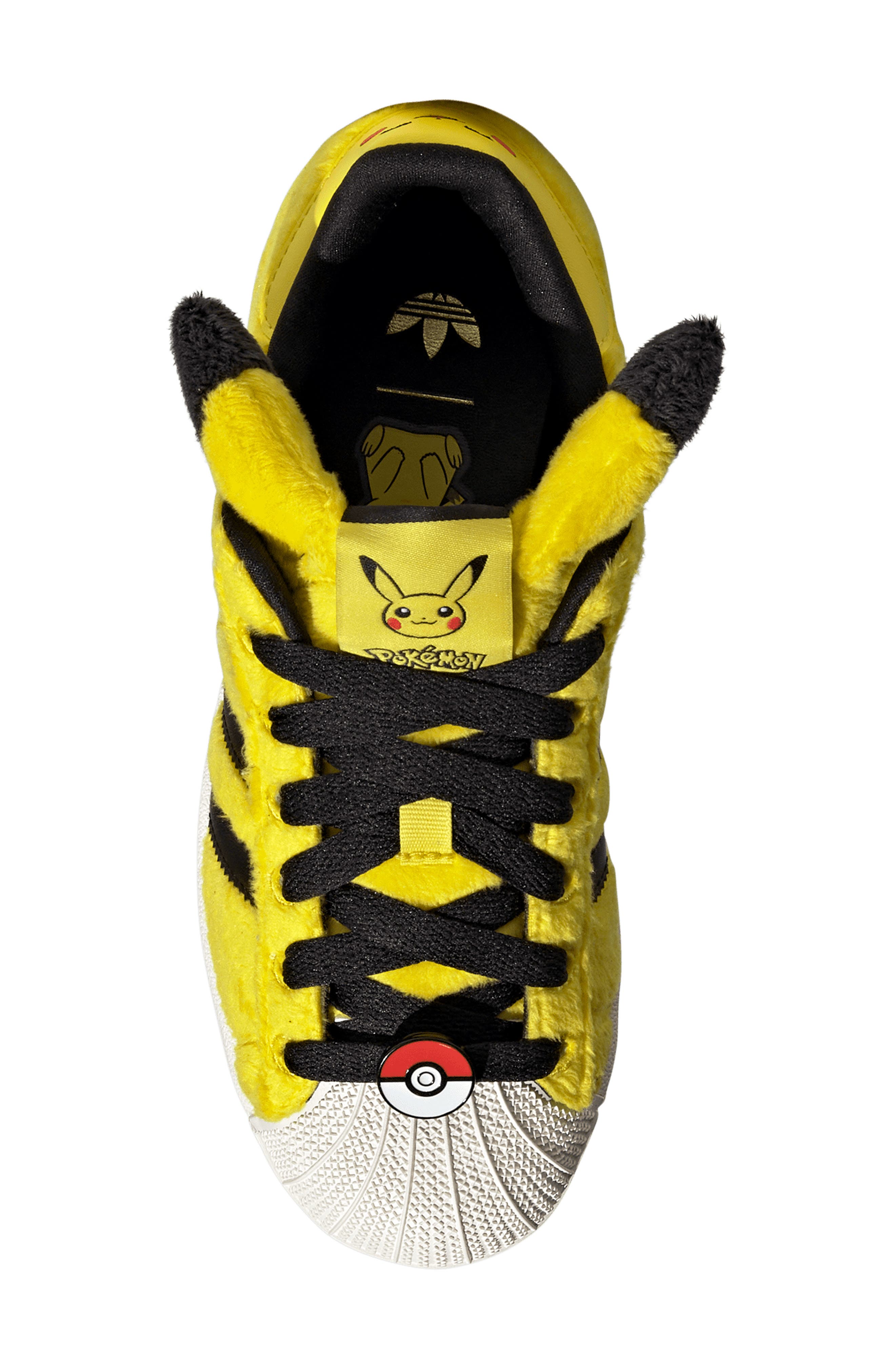 Kids' Superstar II J Sneaker, Alternate, color, YELLOW/ YELLOW/ CORE BLACK