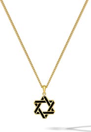 Vincero Men's Star of David Pendant Necklace