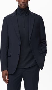 MANGO Zurich Slim Fit Thermolite® Suit Jacket