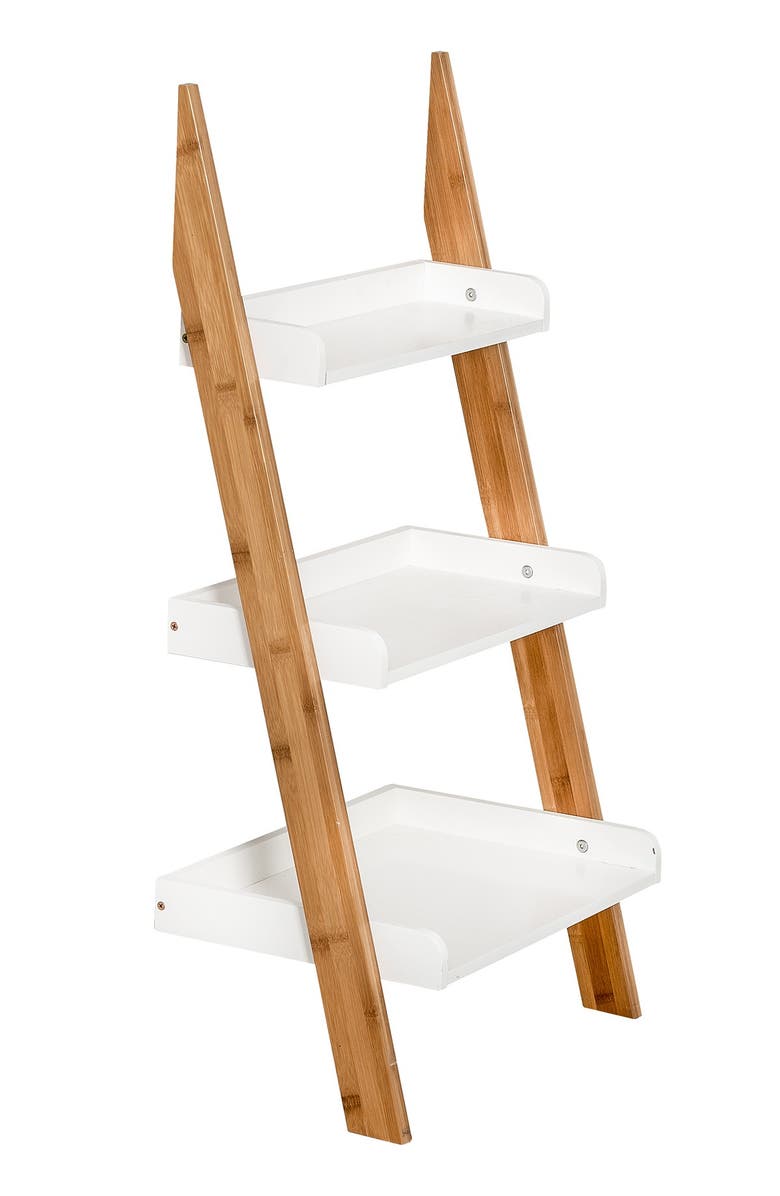 HONEY-CAN-DO 3-Tier Ladder Shelf, Alternate, color, 
