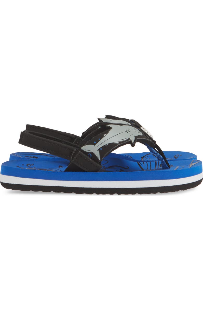 Reef Ahi Shark Flip Flop, Alternate, color,