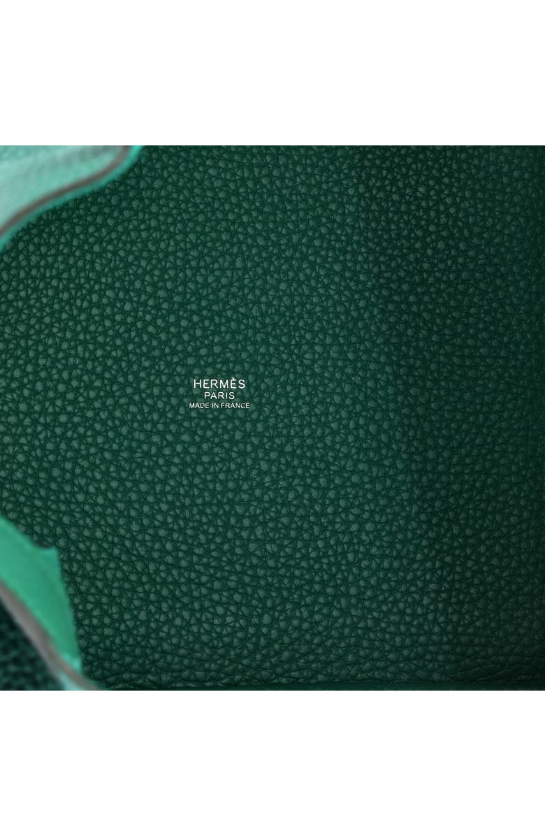 Pre-Owned Hermes Picotin Lock Bag Clemence MM, Alternate, color, Vert Vertigo