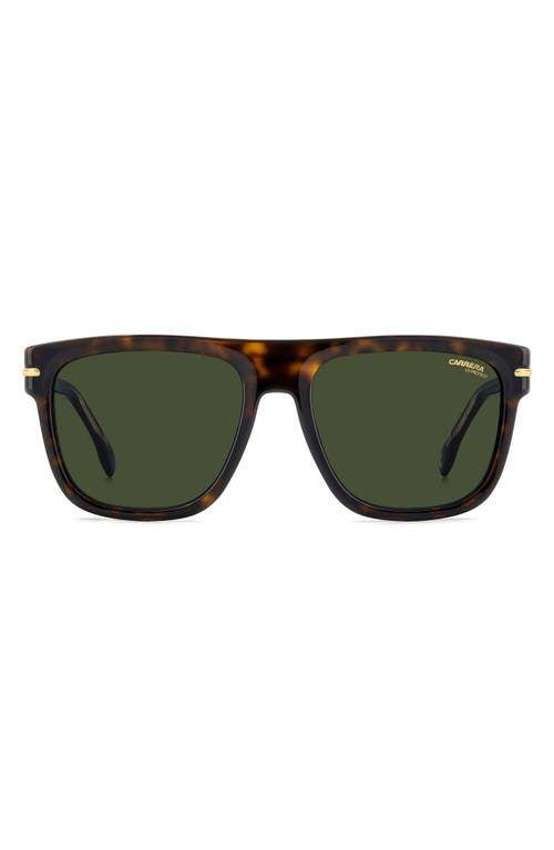 Carrera Eyewear 57mm Rectangular Sunglasses In Multi