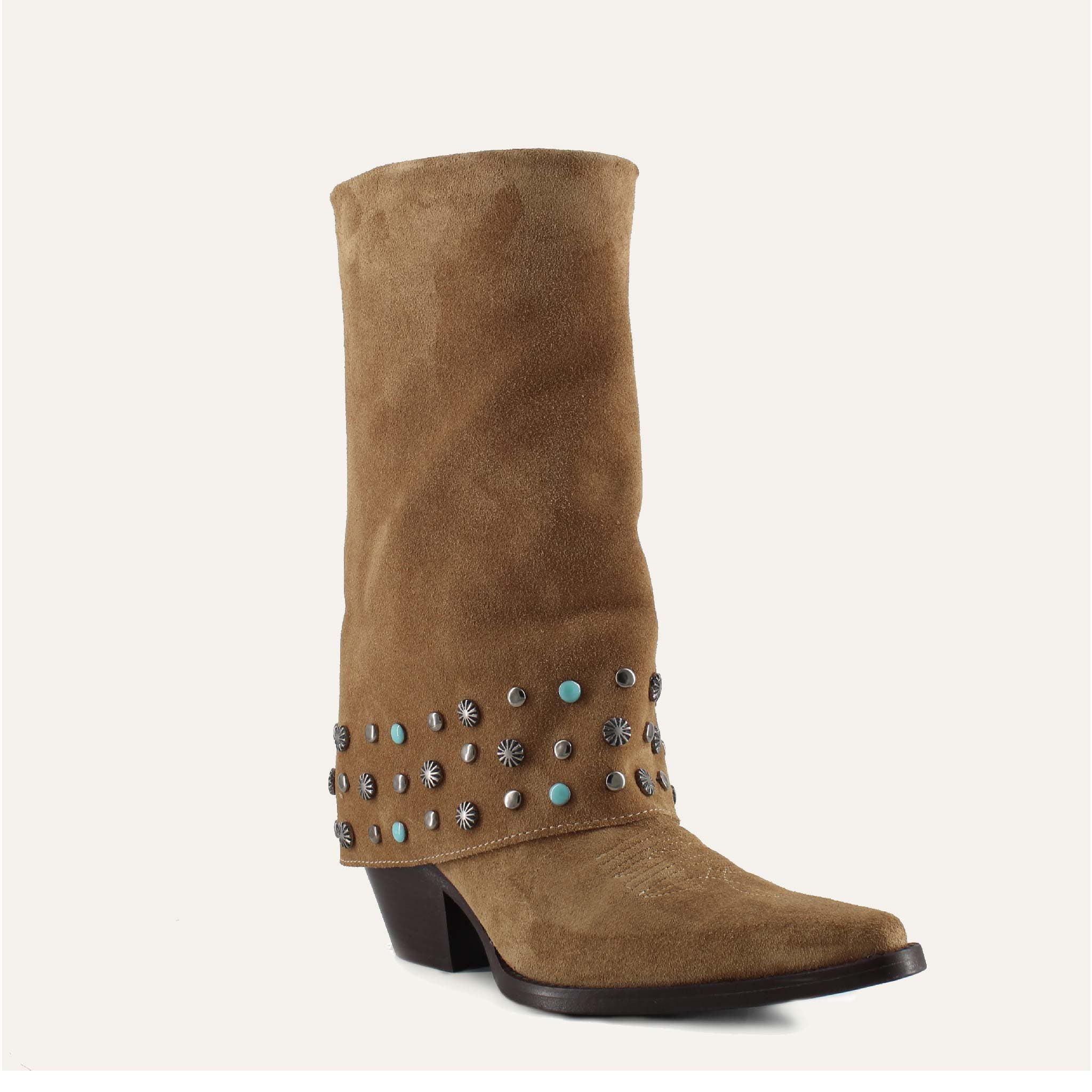 Arianna Leather Boots - image 4