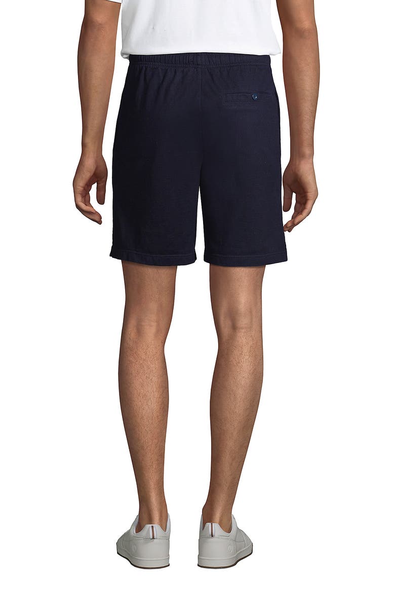 Jersey Knit Short, Alternate, color, Radiant Navy