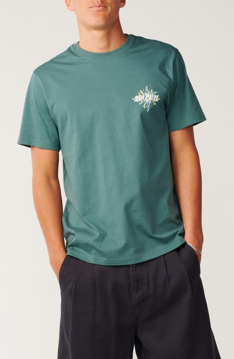 Disorder Burst Cotton Graphic T-Shirt