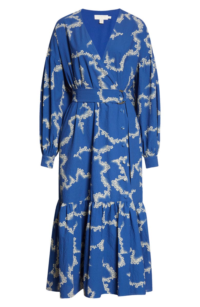 Ted Baker London Floral Wrap Dress, Alternate, color,