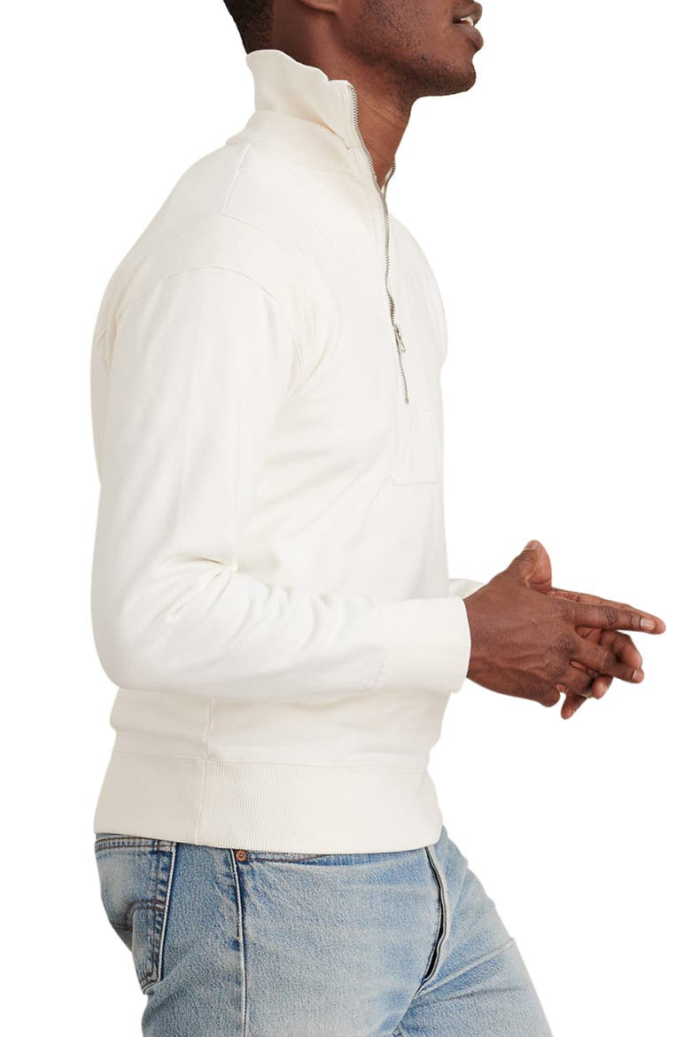 Half Zip Pullover, Alternate, color, NATURAL