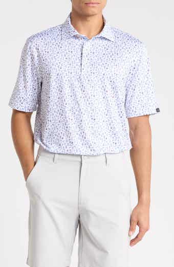 Greg Norman Americana Drinks Knit Polo