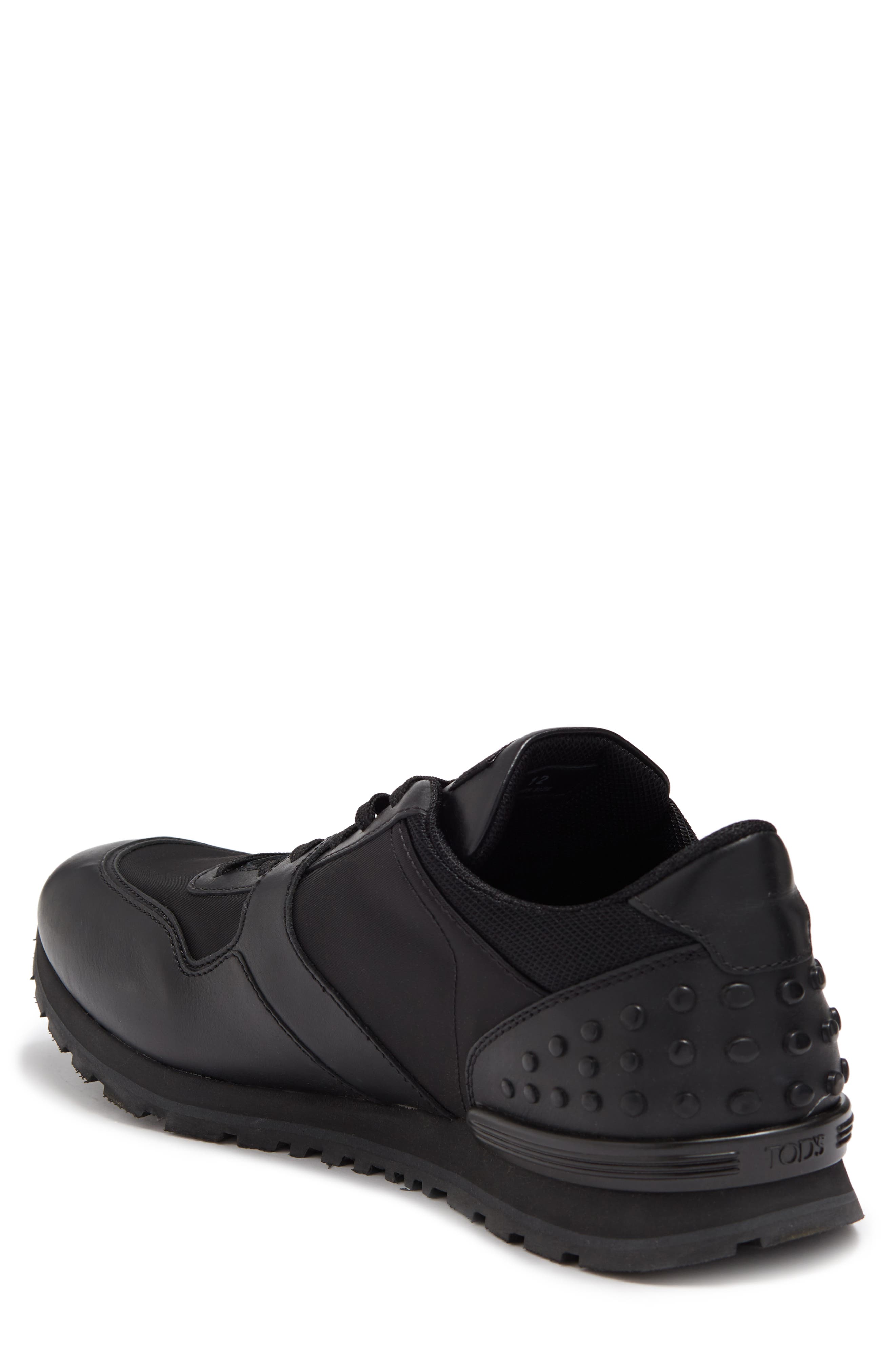 Tod's Matt Leather Sneaker, Alternate, color, 