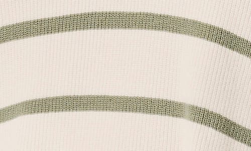 Splendid Veronica Stripe Sweater In White