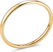 DEVATA 2mm Dome Forever Band Ring in 14K Gold