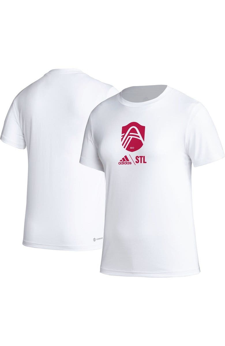 adidas Women's adidas White St. Louis City SC AEROREADY Club Icon T-Shirt, Main, color, White