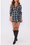 selected Navy Plaid