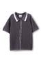 Kid's Knitted Short Sleeve Shirt