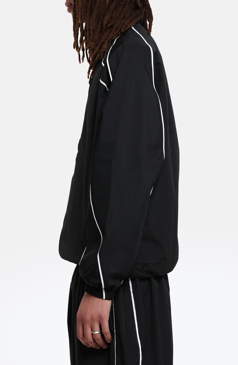 JADED LONDON Regular Fit Ripstop Track Jacket, Alternate, color, Black