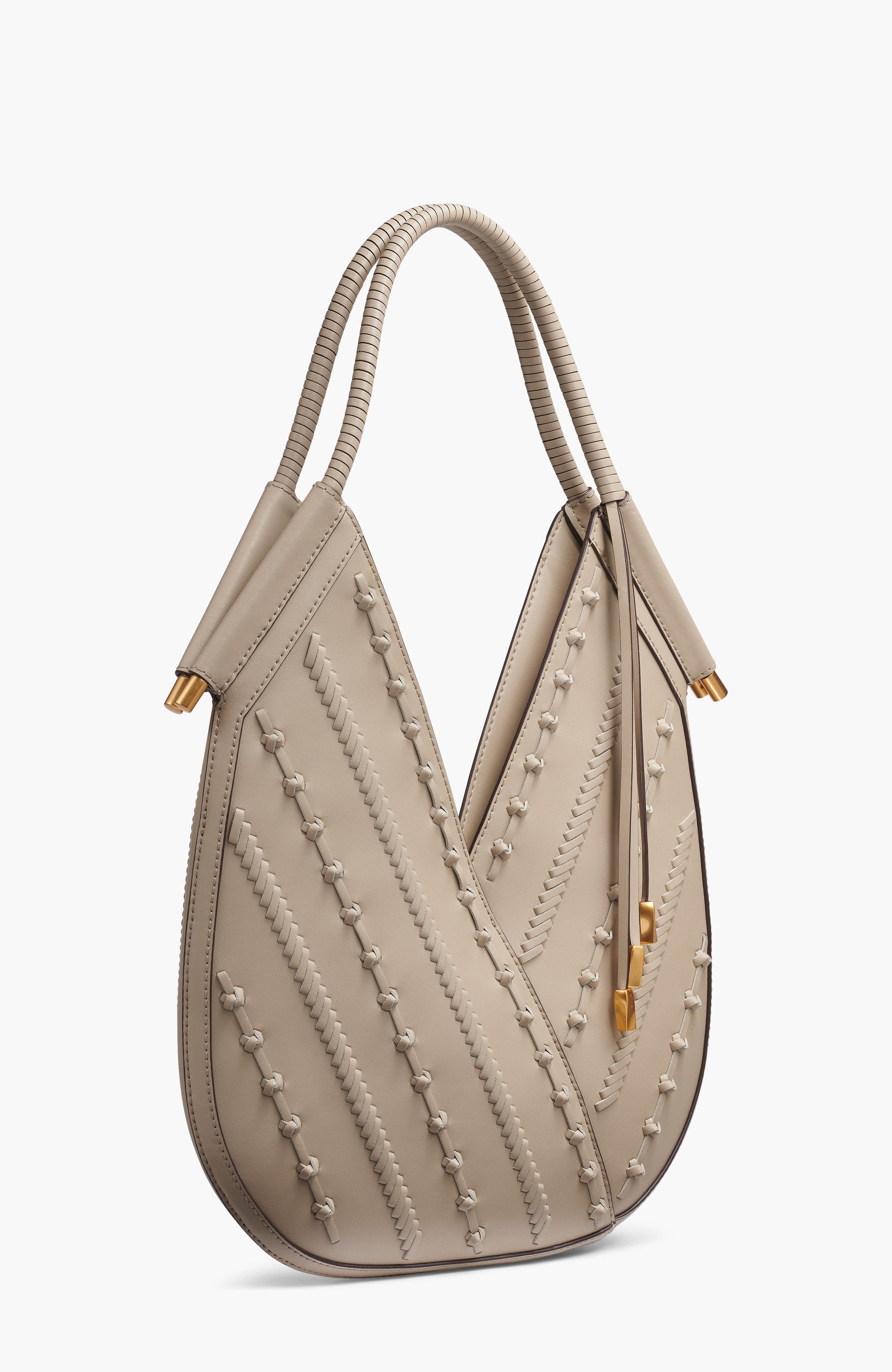 Donna Karan New York Baldwin Knot Mini Shoulder, Alternate, color, Moth