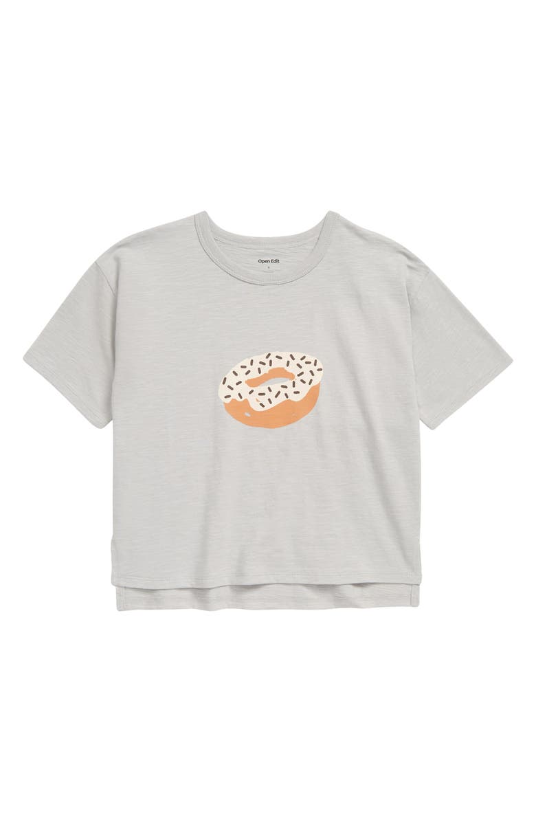 Open Edit Kids' Organic Cotton Graphic Tee, Main, color,