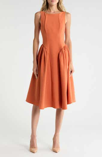 Drop Waist Midi Dress