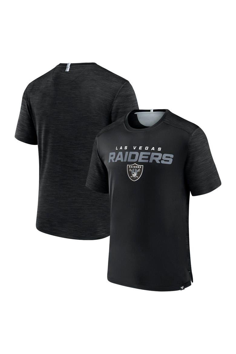 Men's Fanatics Branded Black Las Vegas Raiders Defender Evo T-Shirt, Main, color, Black