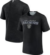 FANATICS Men's Fanatics Branded Black Las Vegas Raiders Defender Evo T-Shirt
