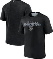 FANATICS Men's Fanatics Branded Black Las Vegas Raiders Defender Evo T-Shirt