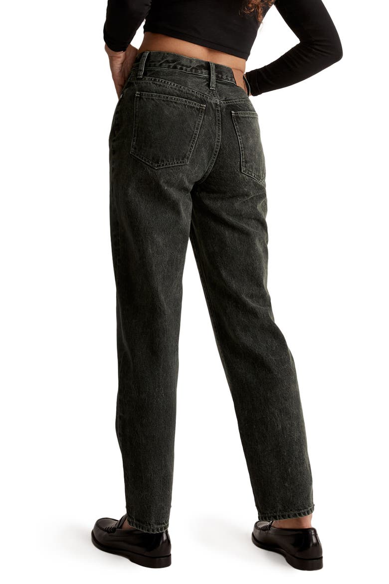 The Perfect Vintage High Waist Jeans, Alternate, color, STEEL GREEN