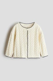 H&M Pointelle-knit Cardigan
