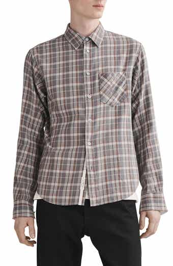 Fit 2 Plaid Cotton Button-Up Shirt