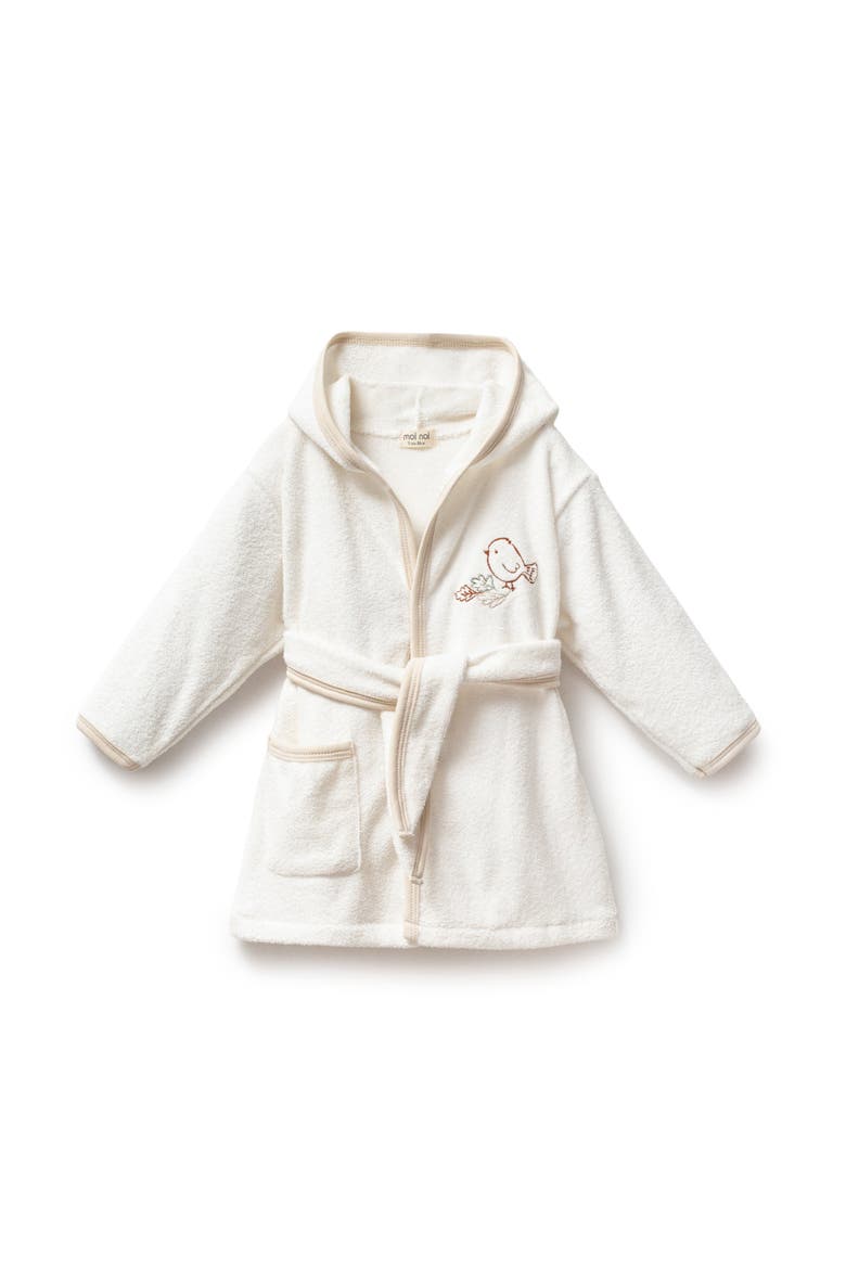 Autumn Bird Robe, Main, color, Beige