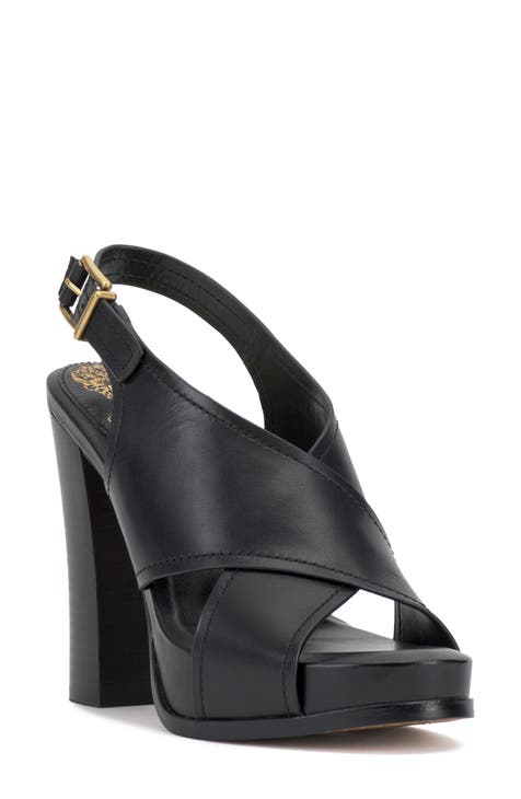 Schutz Etta 2024 2 tone black and snake platform heels