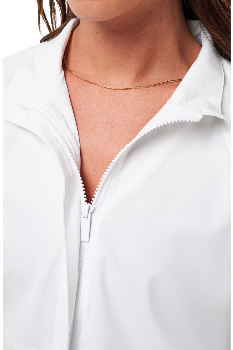 Shifting Sands Zip Jacket, Alternate, color, WHITE